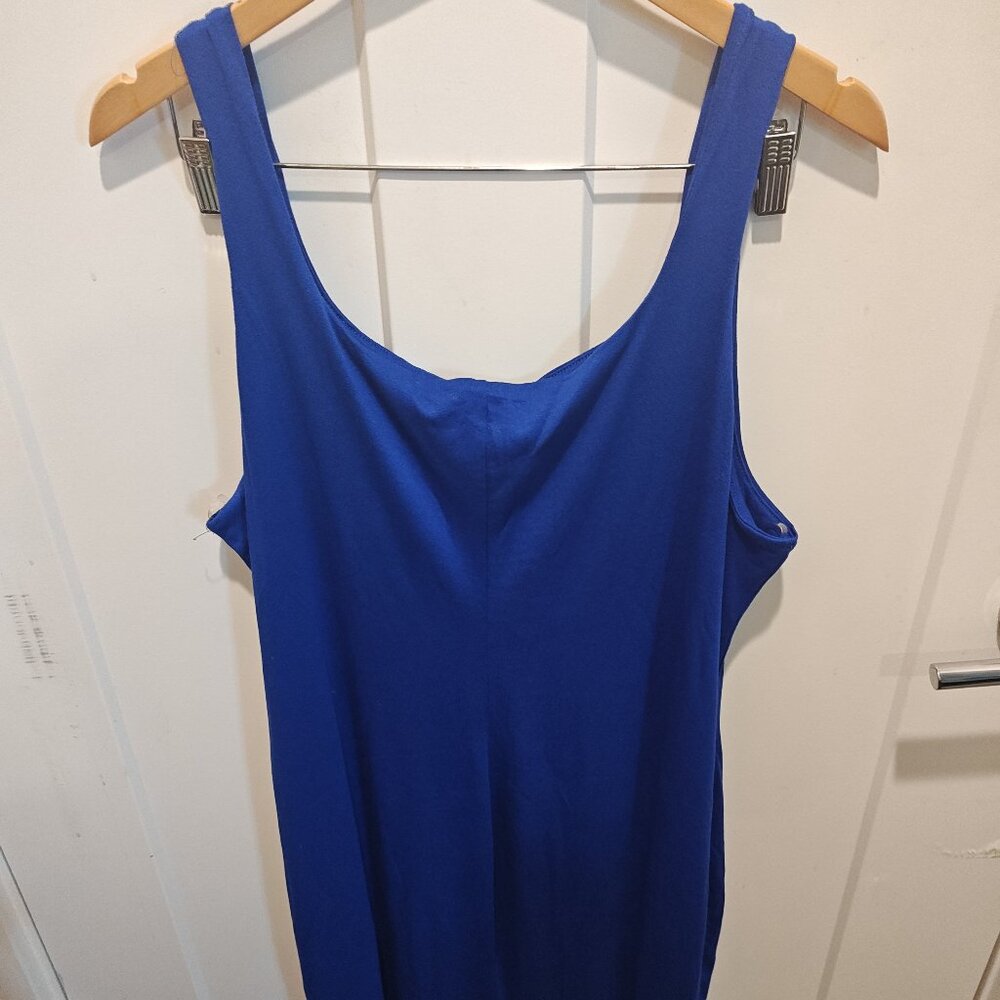 IRIS ROYAL BLUE DRESS  (SIZE 3X)
